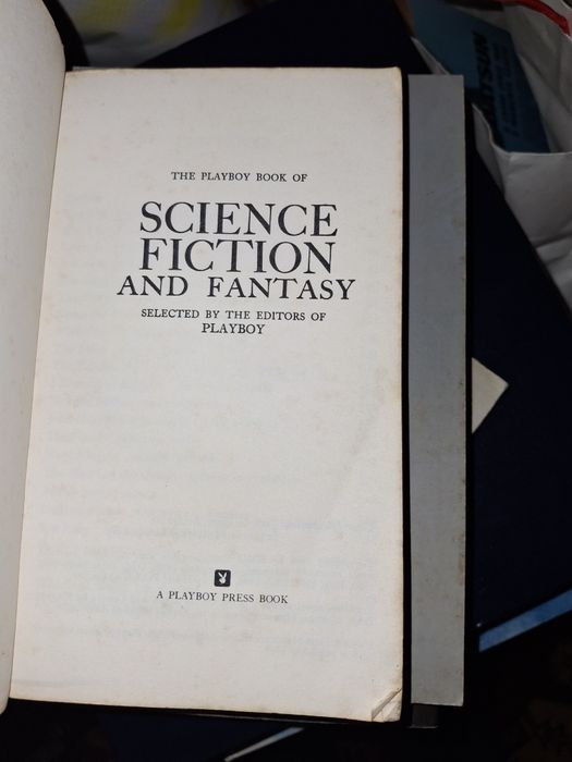 Science Fiction fantasy livro ficção científica playboy
