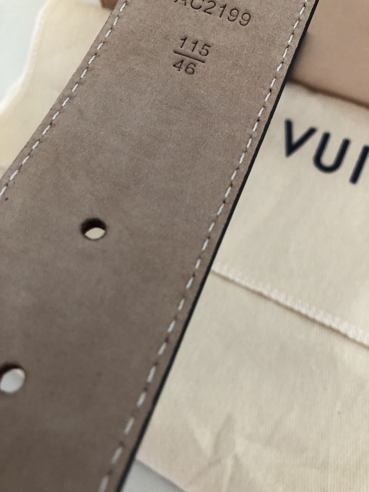 Pasek Lous Vuitton Damier Canvas