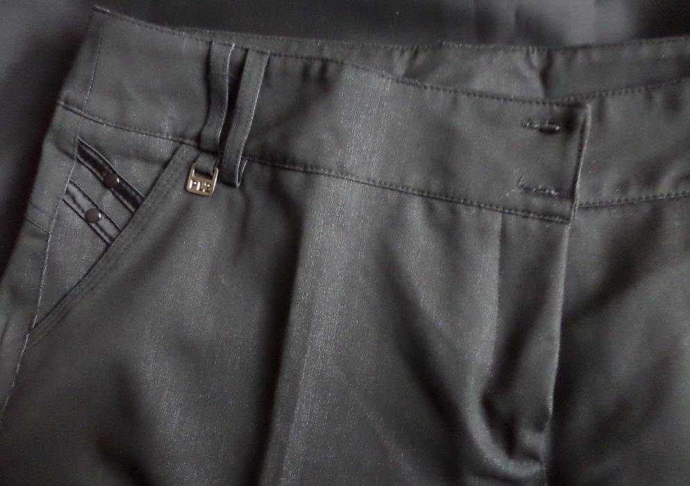 Женские брюки, штаны, джинсы. Турция. Черные. Баталы 56-58 р-р