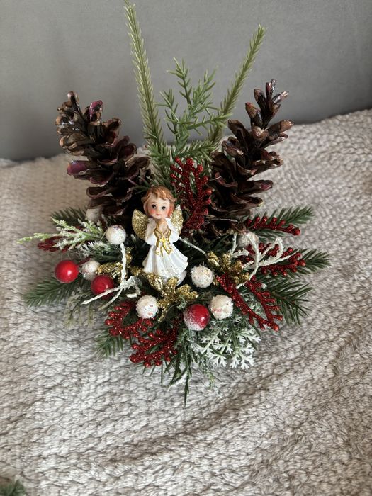 Stroik z aniołkiem, ozdoba, dekoracja