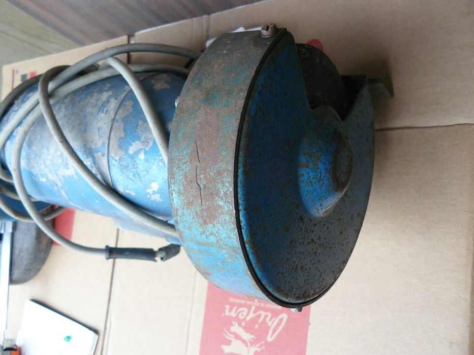 Szlifierka stołowa podwójna warsztat 0.7 kW Leipzig Germany DDR