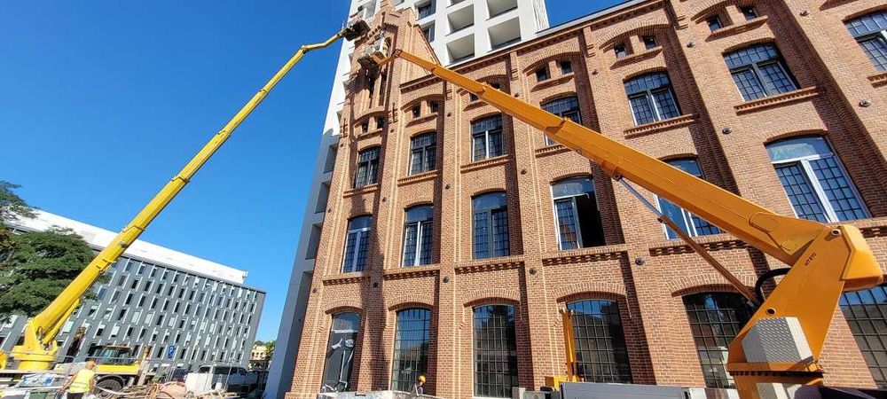 Podnośnik koszowy zwyżka 35m Wumag WT350 Palfinger Ruthmann Bison TKA