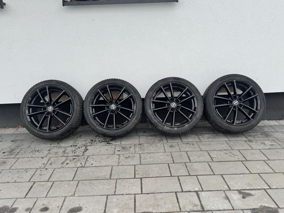 Felgi Borbet 18 Cali 5x112 Wraz Z Oponami zimowymi(Audi,VW,MercedesBMW