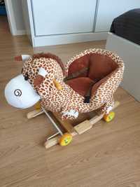 Baloiço carrinho criança girafa