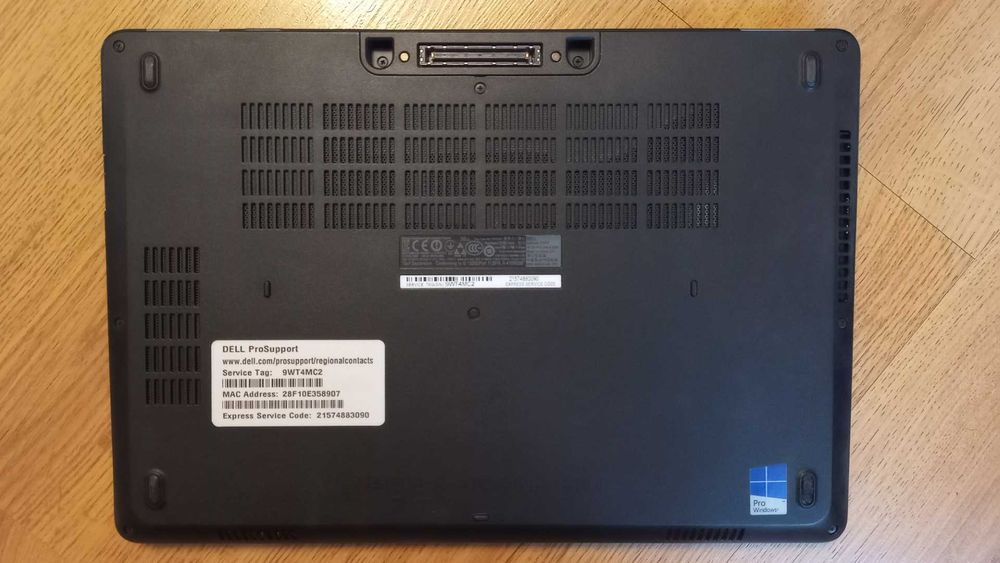 Laptop Dell Latitude E5470 i5-6300U/14" FHD/16GB RAM/240GB SSD +stacja