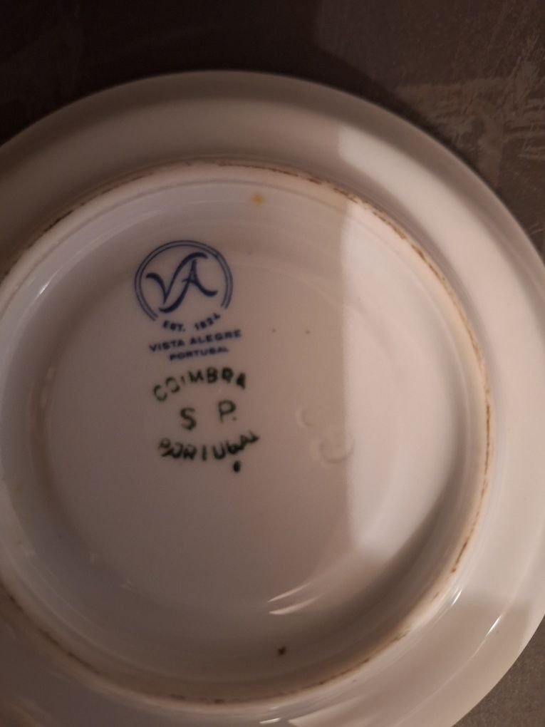 Conjunto de café da vista alegre