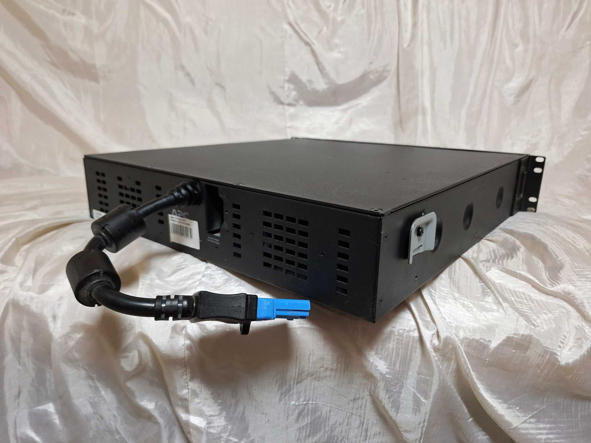 Ибп APC Smart-UPS SMX 1.5kVA, SMX1500RM2U + SMX48RMBP2U