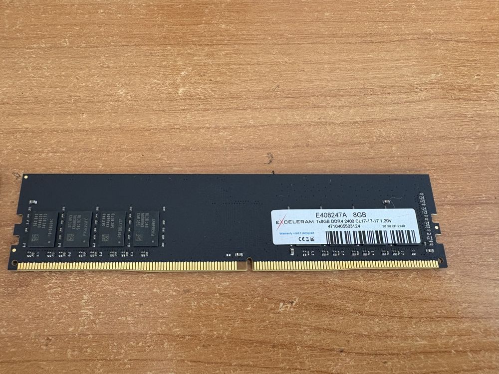 Exceleram 8 gb,ddr 4