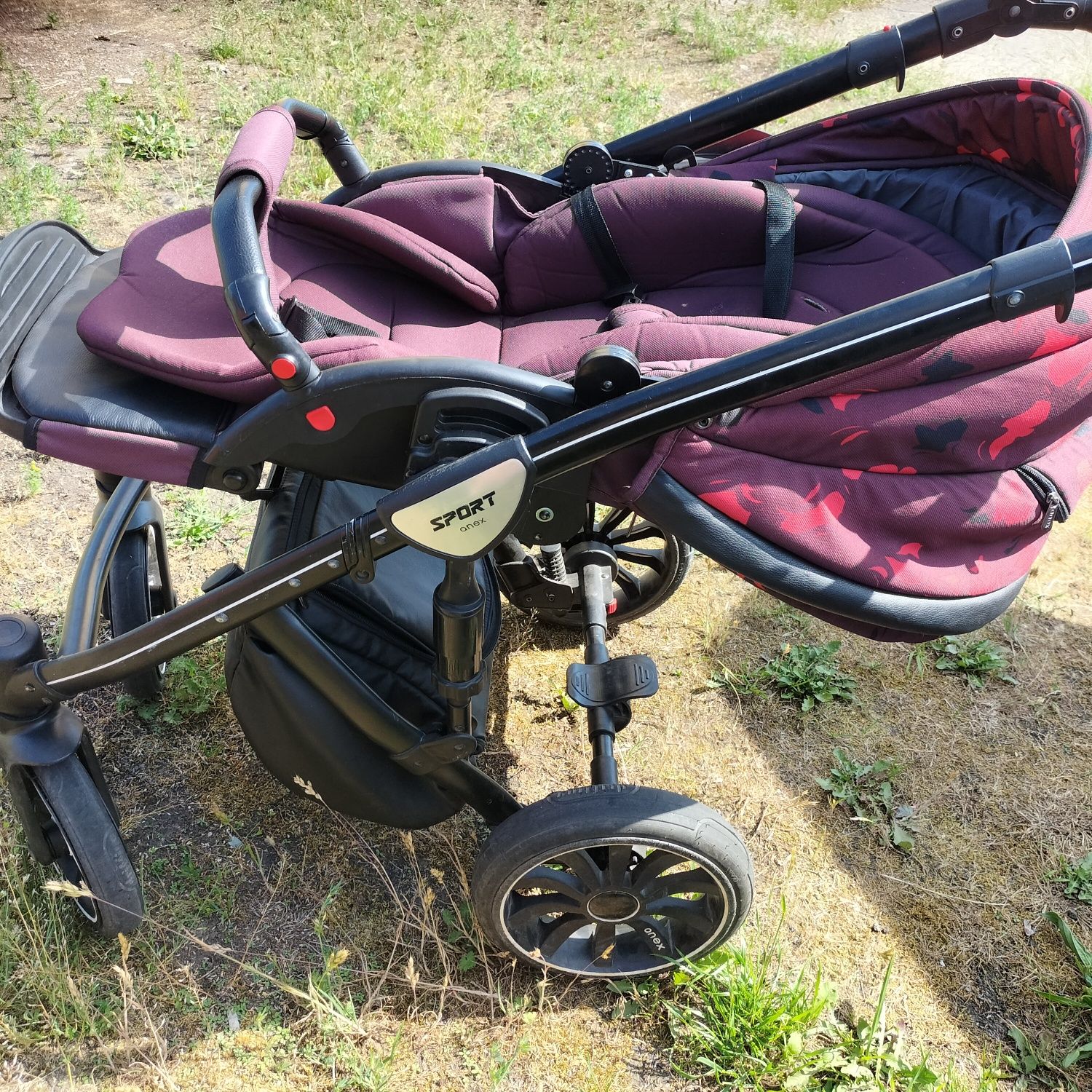 Sprzedam wózek anex sport plus nosidełko cybex