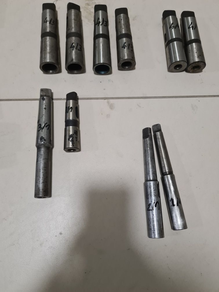 Wiertła MK2 MK3 MK4 Adaptery Frezy