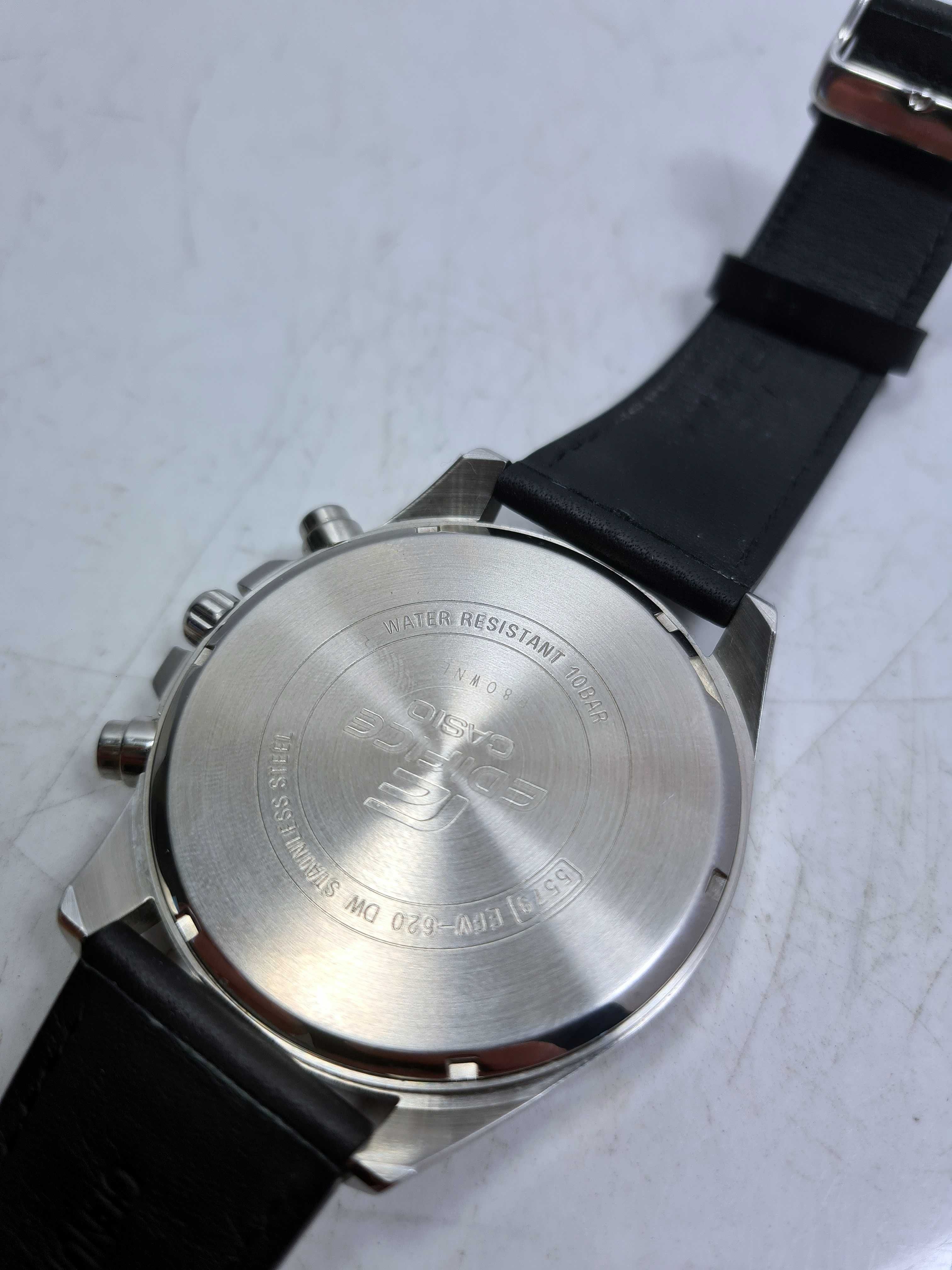 Męski zegarek casio efv-620d-1a2vuef-czarny