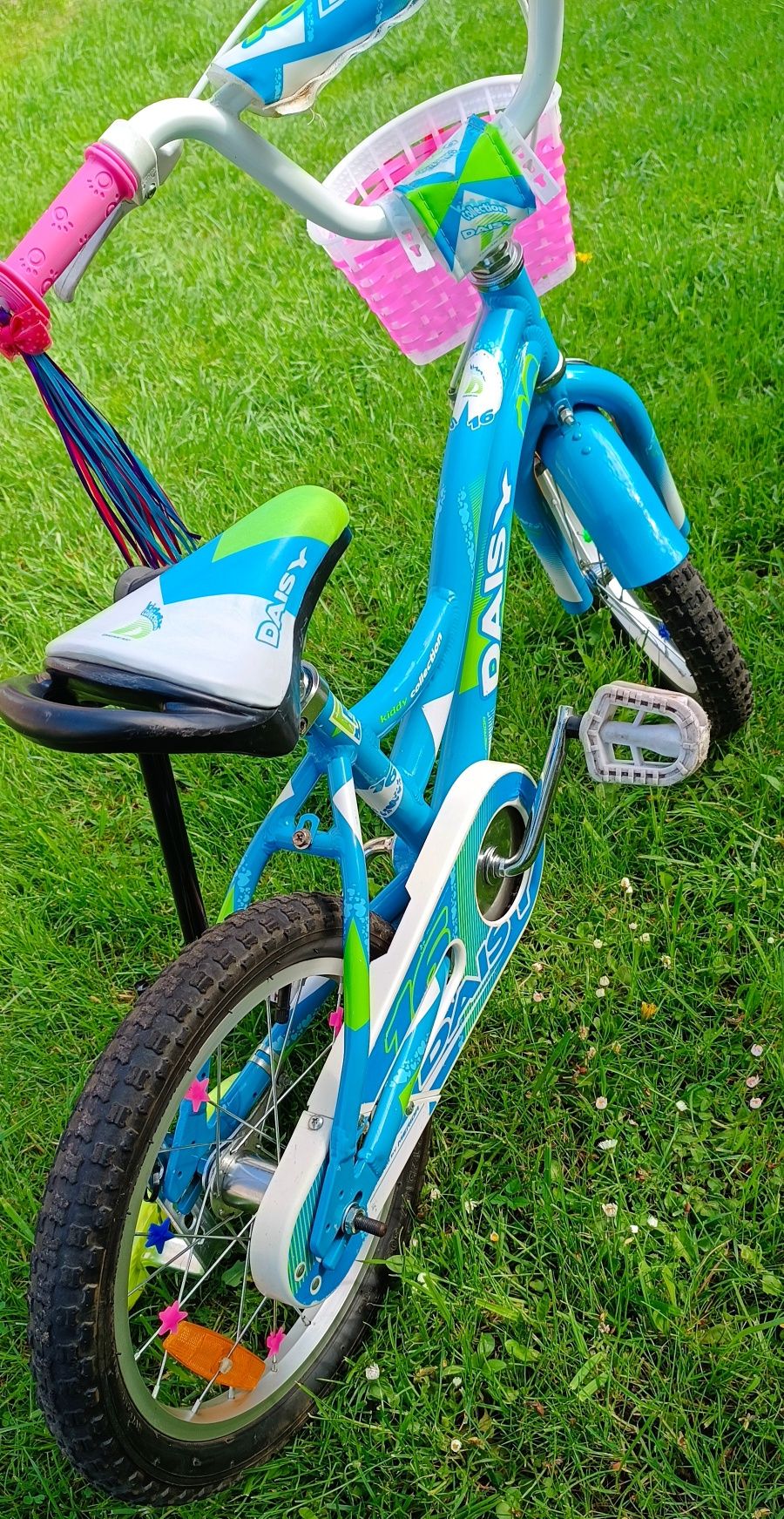 Rowerek Merida na alu ramie w zestawie kółka+kijek/16" Stan bdb!