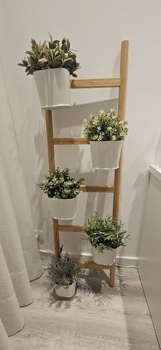 Floreira com 5 vasos como nova