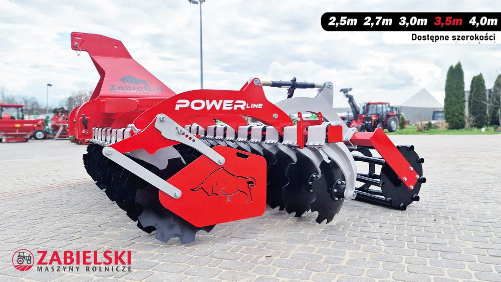 Brona Talerzowa Zabiel 3.5m dostawa OD RĘKI 2025