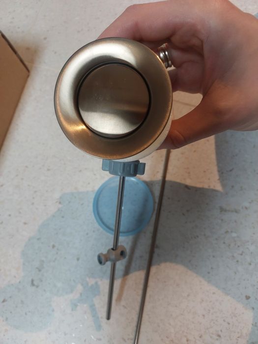 Hansgrohe klik klak brąz szczotkowany z przelewem