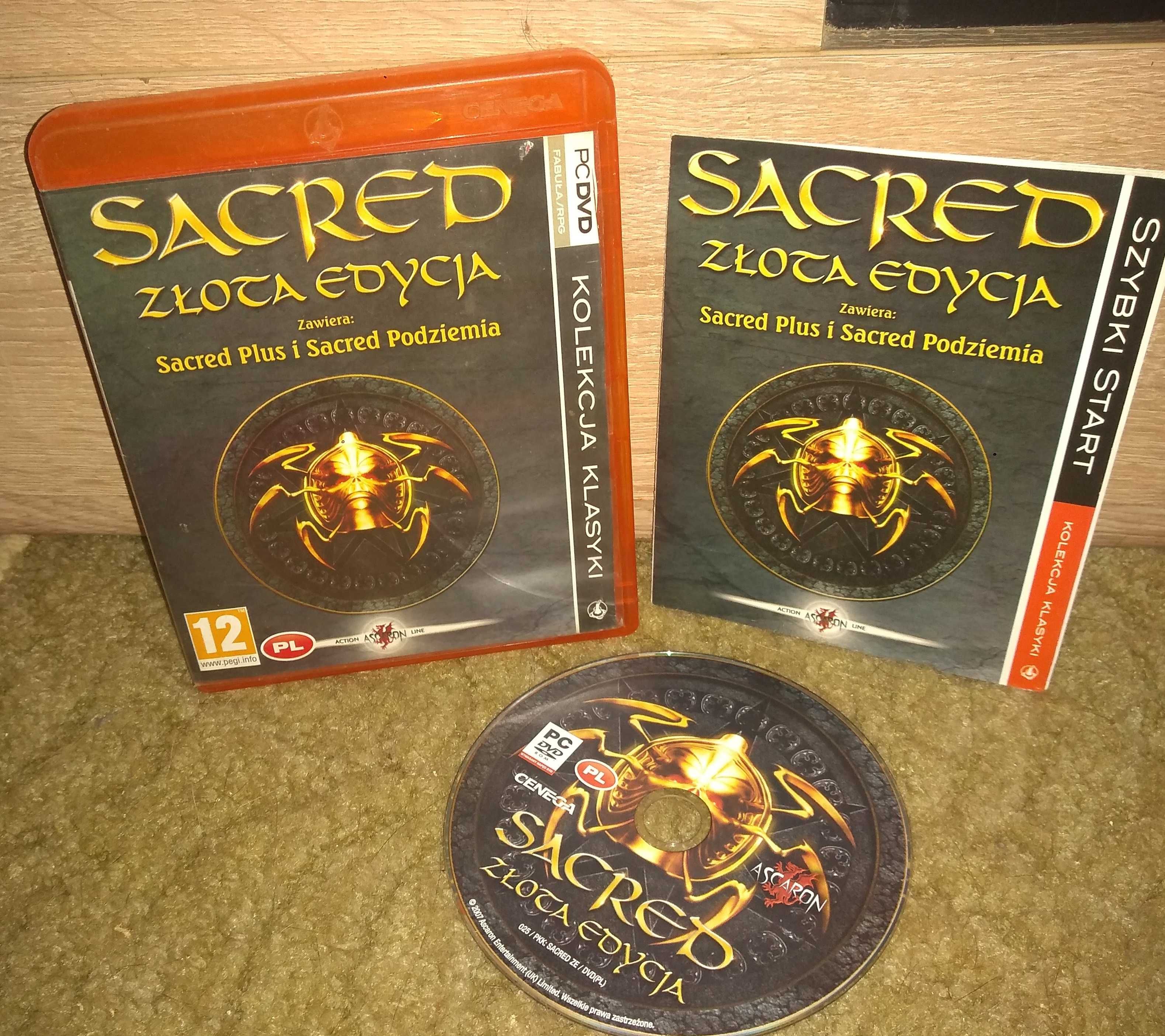 Sacred Złota Edycja / PC / PL / DB /