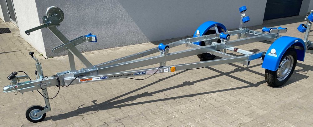Przyczepka podłodziowa Neptun łódź do 5,5m N7-17navy PRZYCZEPY Siedlce