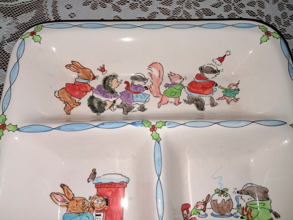 Patera na przekąski z motywem Piotruś Królik