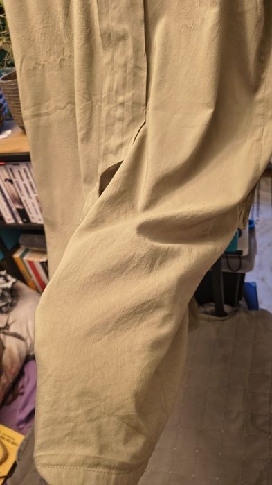 Letnia cieniutka sukienka khaki r.XS