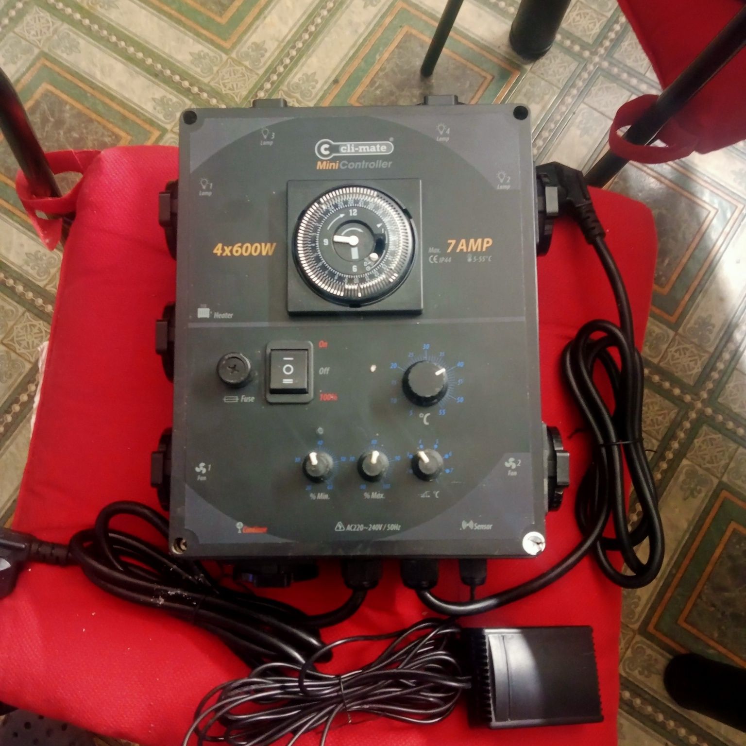 Cli-mate mini kontroler 4 x 600 w 7 a m