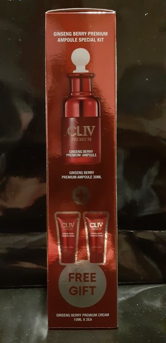 Cliv Premium ampułka Ginseng + krem