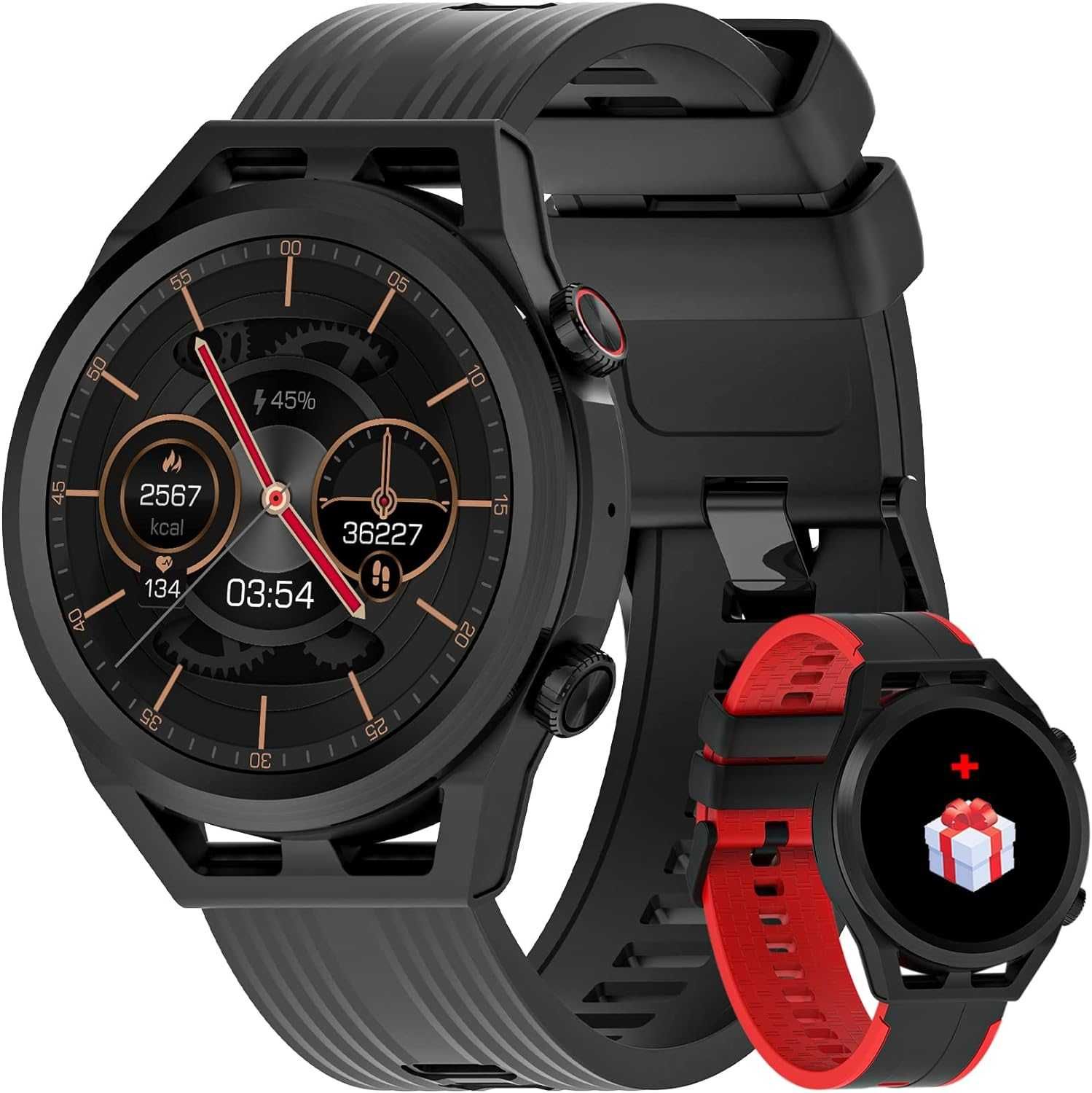 IOWODO R8Pro Smartwatch, inteligentny zegarek  odbieranie połączeń