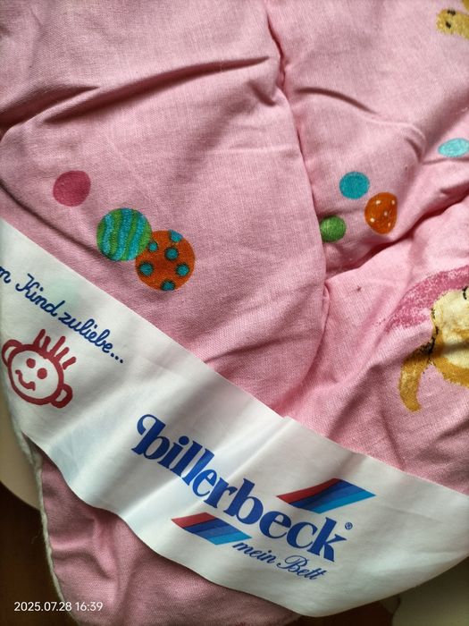 комплект дитяча ковдра і подушка на овчині  "Малюк" Billerbeck