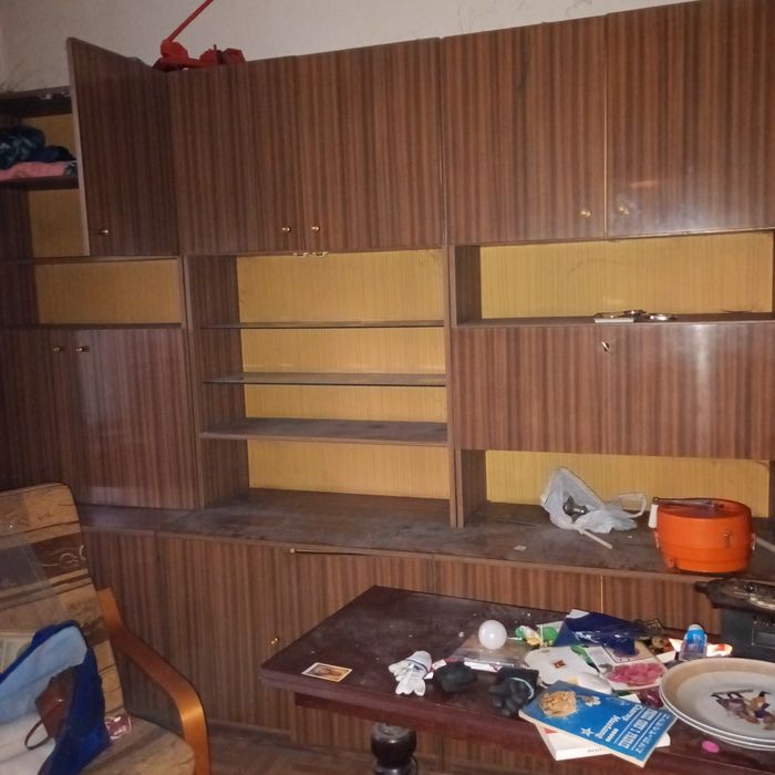 Meblościanka jasno-ciemy brąz