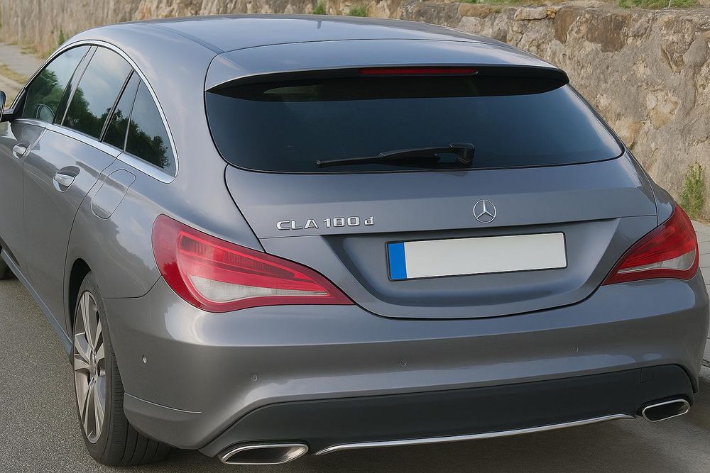 Mercedes CLA 180d Cinza 2017