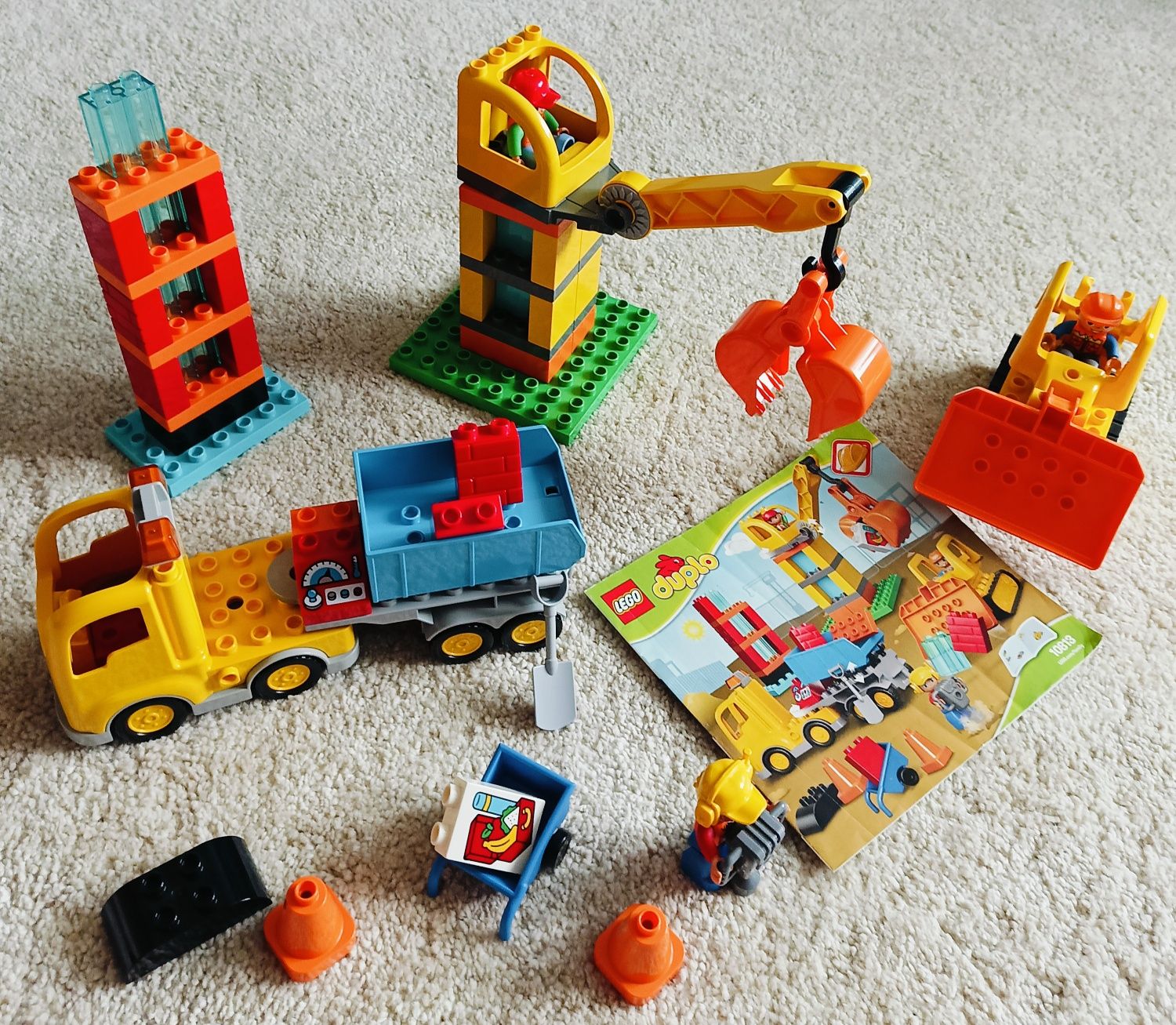 Klocki LEGO Duplo 10813 Wielka Budowa Zestaw 67 elementów