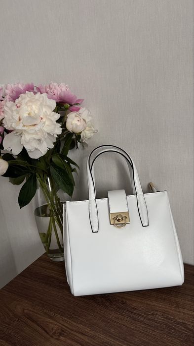 Шкіряна сумка Тоут середній Regina Notte Шкіра тиснена