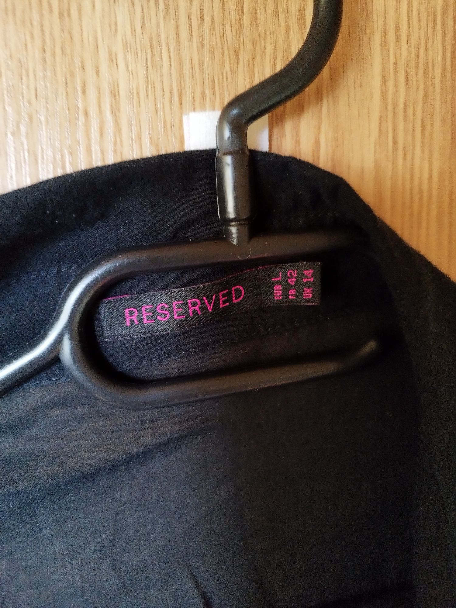 Czarna koszula Reserved rozm. L