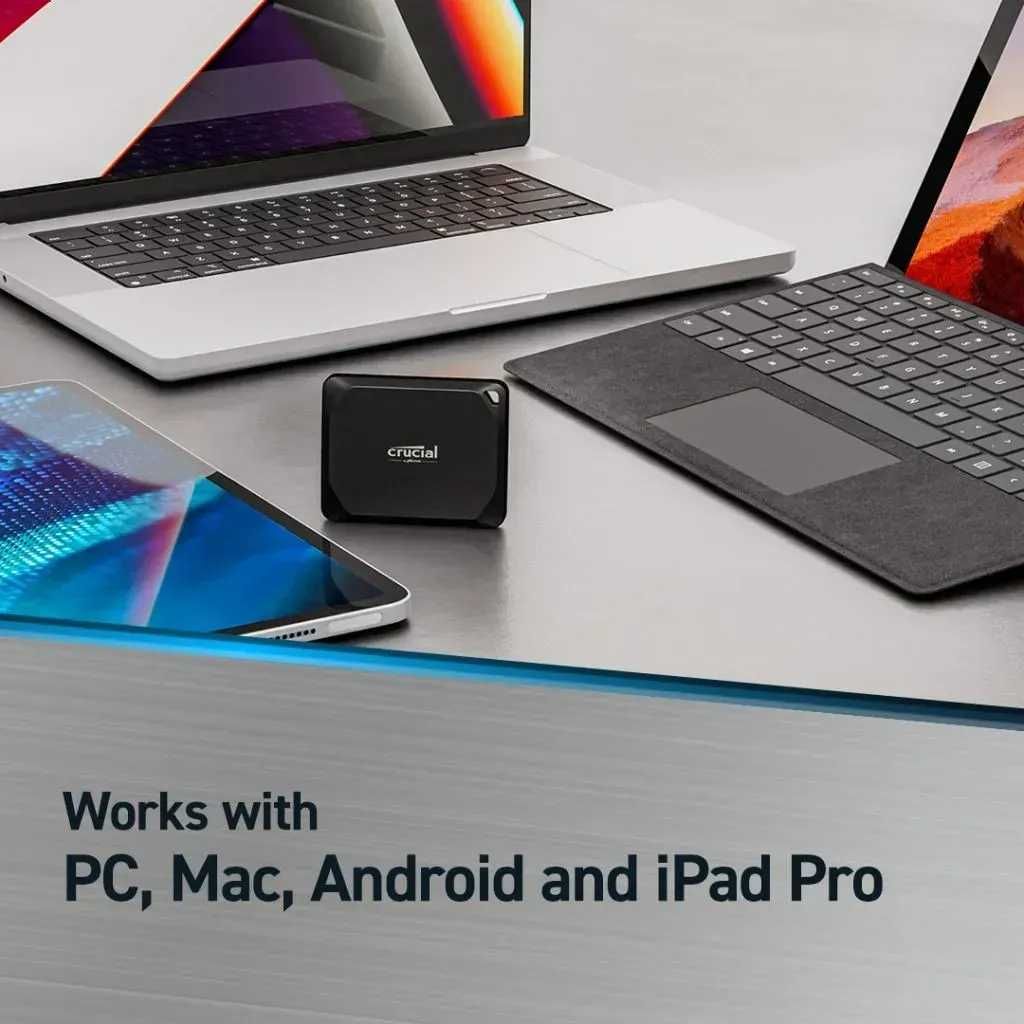 SSD диск Crucial X10 Pro 2 TB (CT2000X10PROSSD9) 2000 мб\с