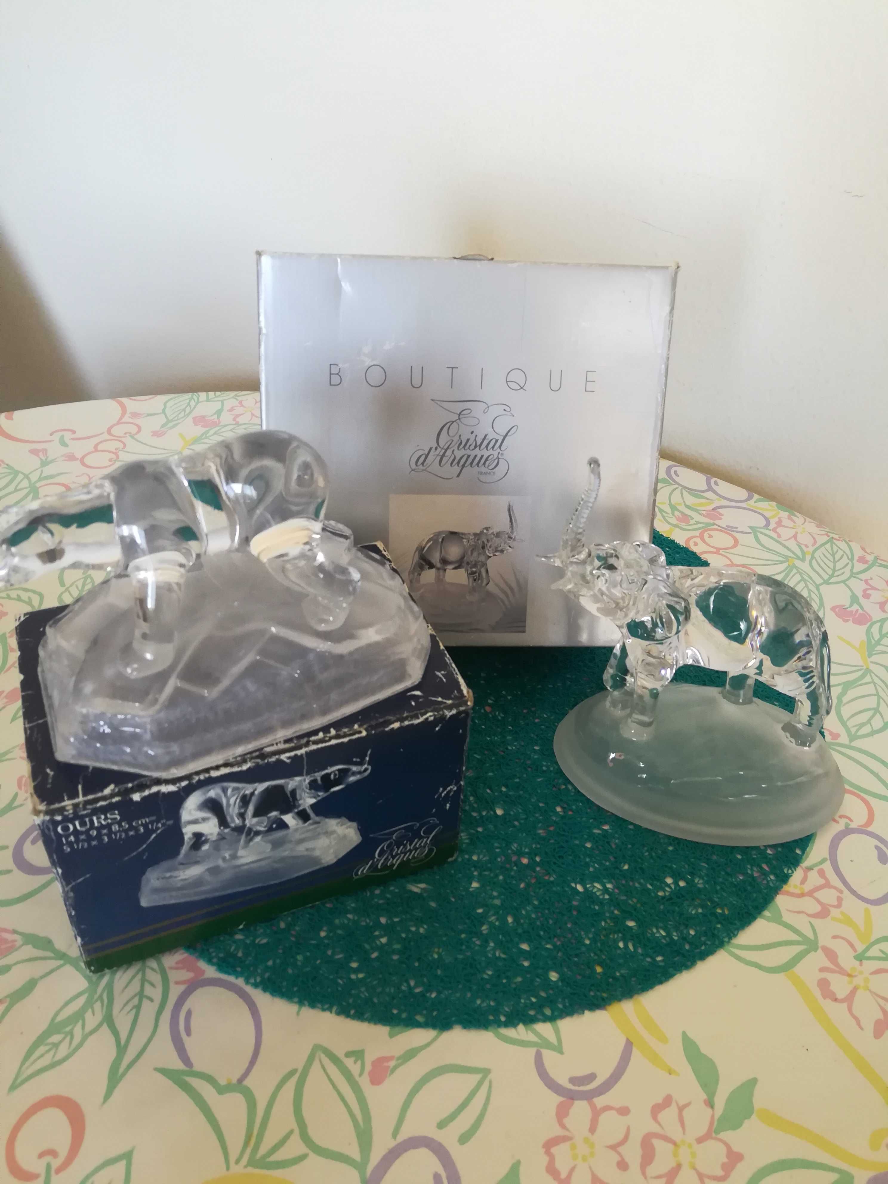 Figurinas em cristal