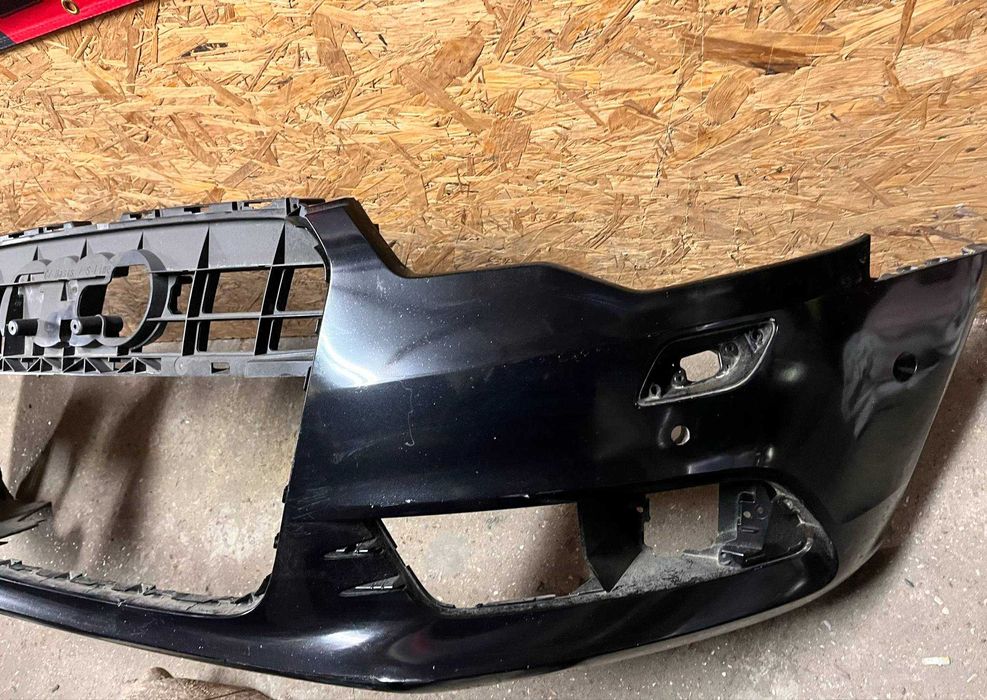 Zderzak przedni Audi A6 C7 4G0 12-15 Zwykły spryski 6xpdc przed lift