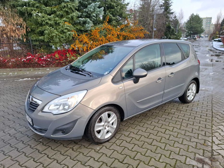 Meriva Krajowa 1.4 Turbo inst gaz 142 tys km Klimatronik 2 kpl kol gwa