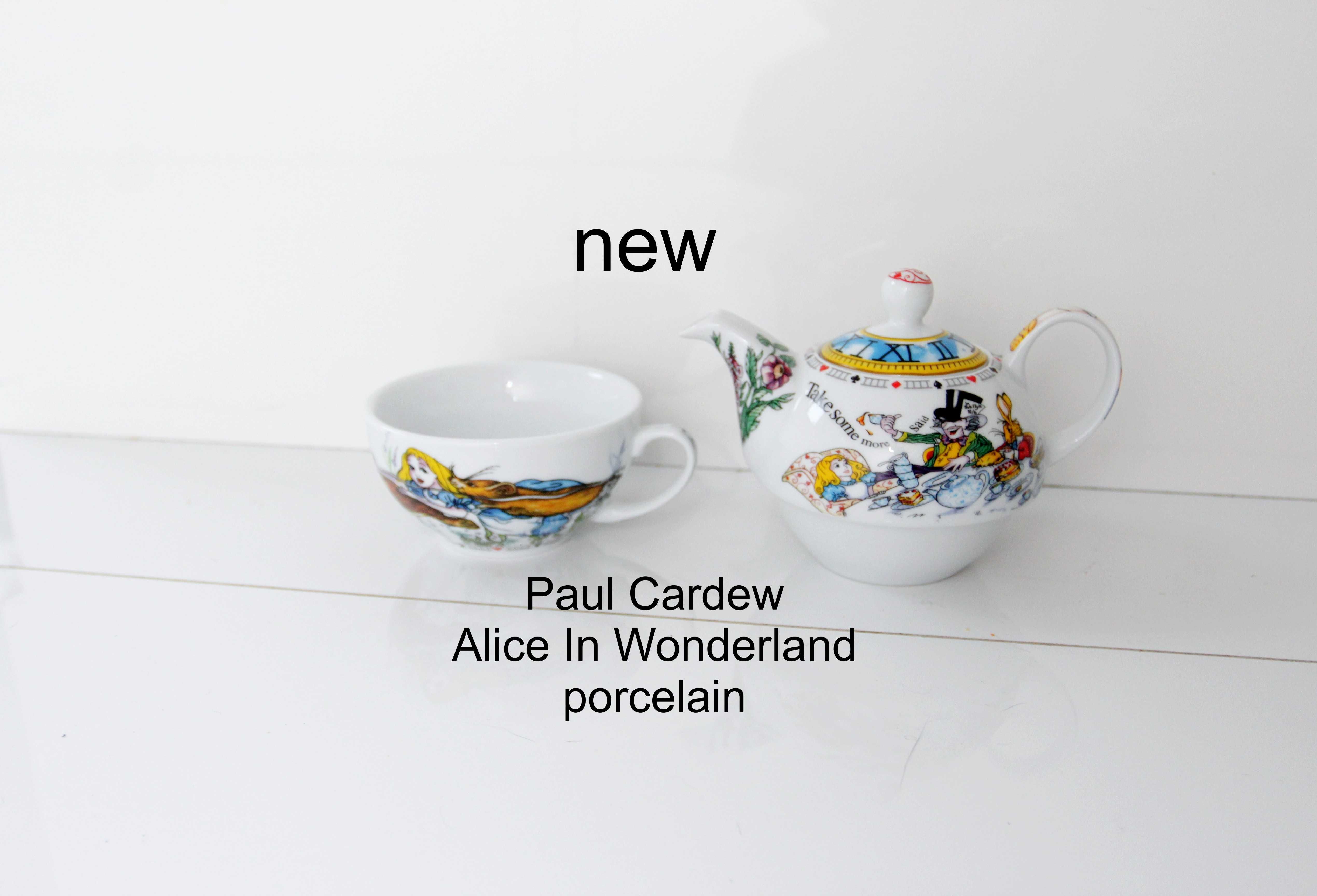 Cardew Design Alicja w Krainie Czarów, nowy zestaw, porcelana