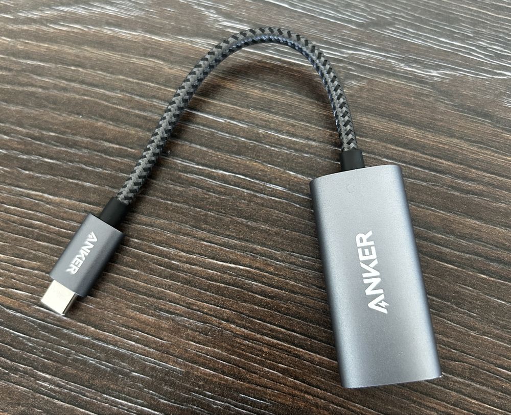 Портативний адаптер Anker PowerExpand USB-C на Ethernet, 1000 Мбіт/с