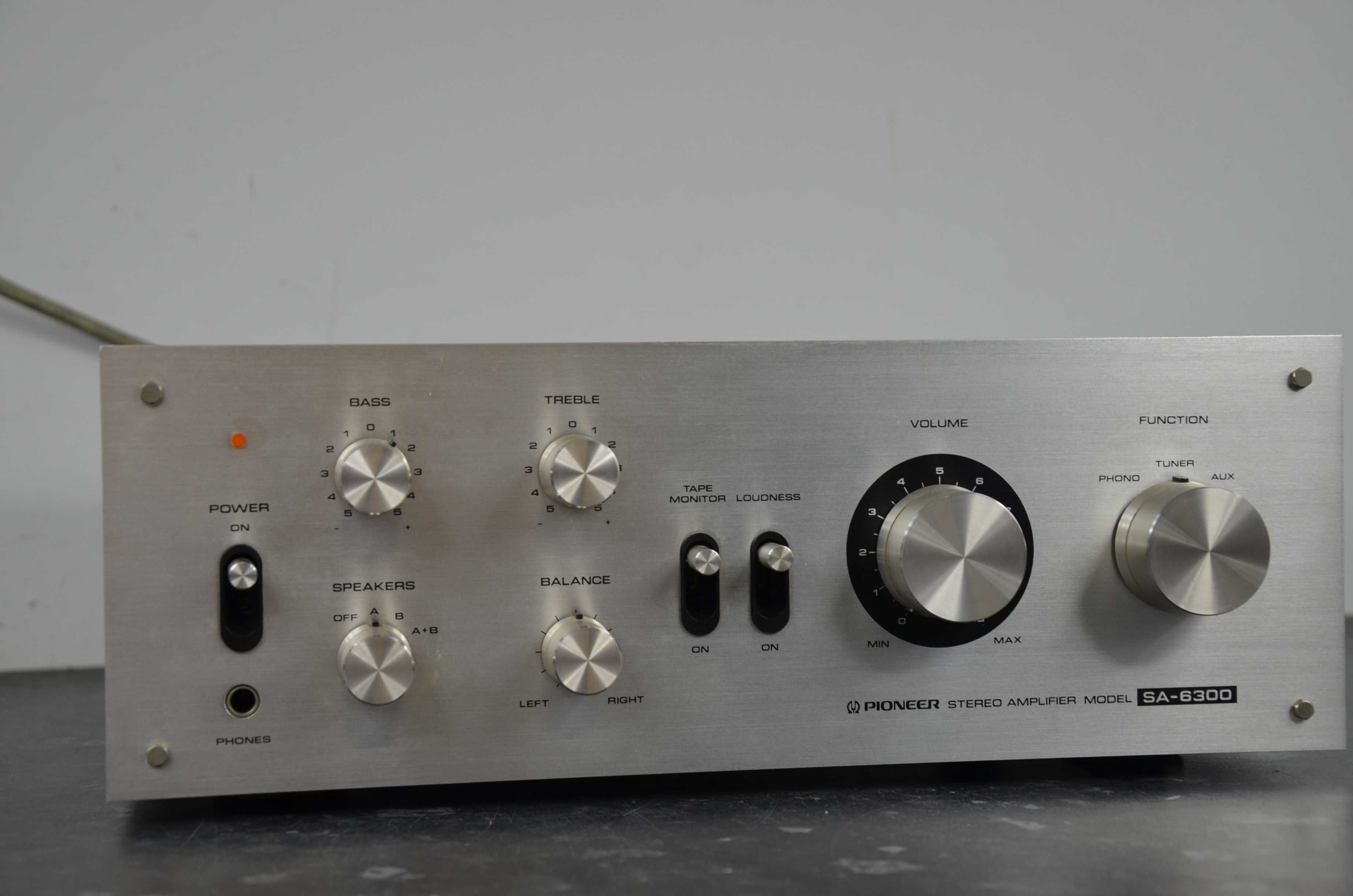 PIONEER SA-6300 Wzmacniacz stereo silver Okazja JAPAN