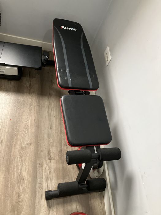 Banco ginasio mais kettlebell