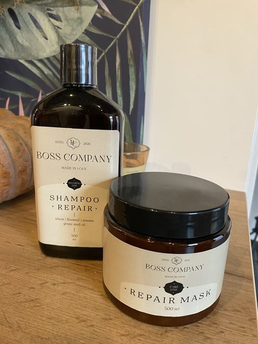 Zestaw szampon + maska po keratynowym prostowaniu 2 x500 ml