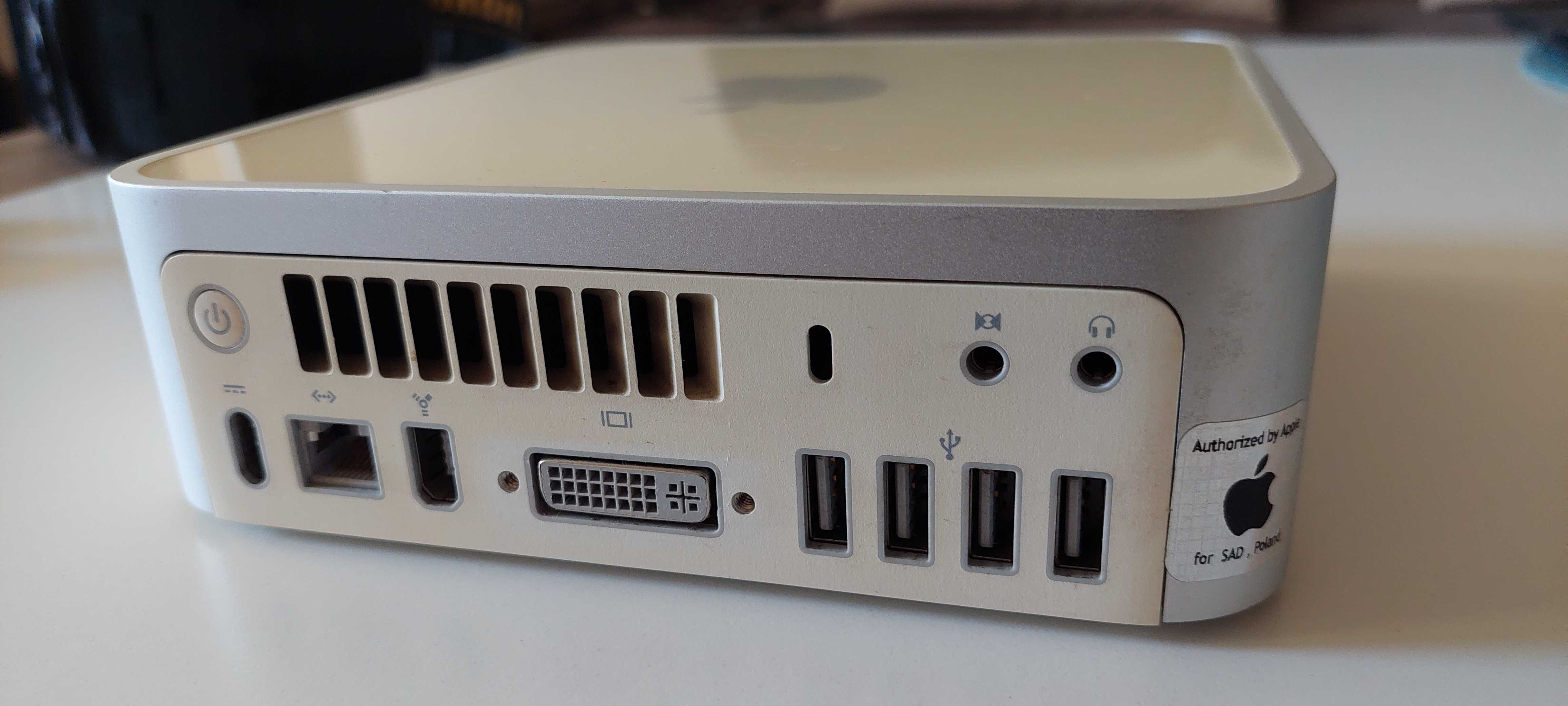 Mac Mini 1,66 GHZ 120 GB plus dodatki