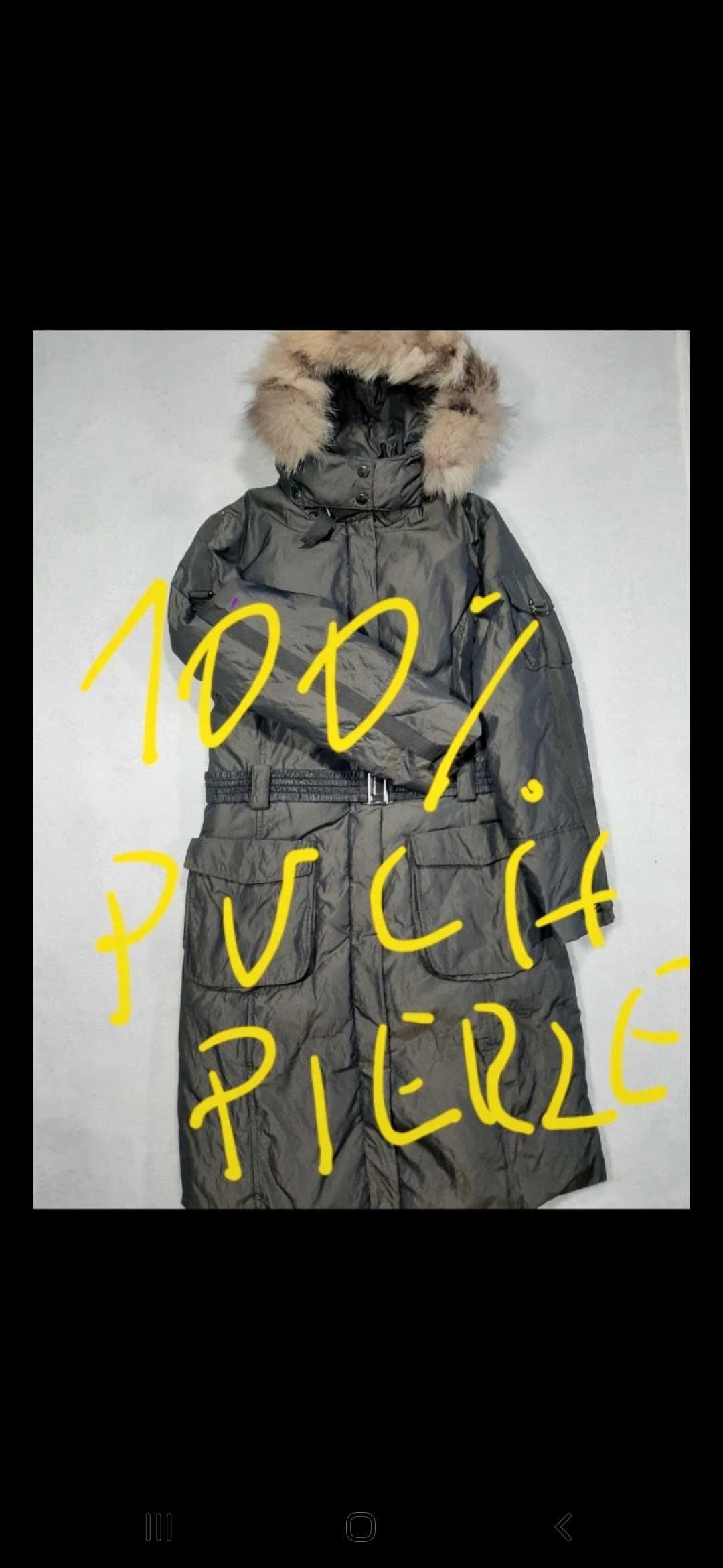 Płaszcz/parka/kurtka 70%puch kaczy 30%pierze Getex