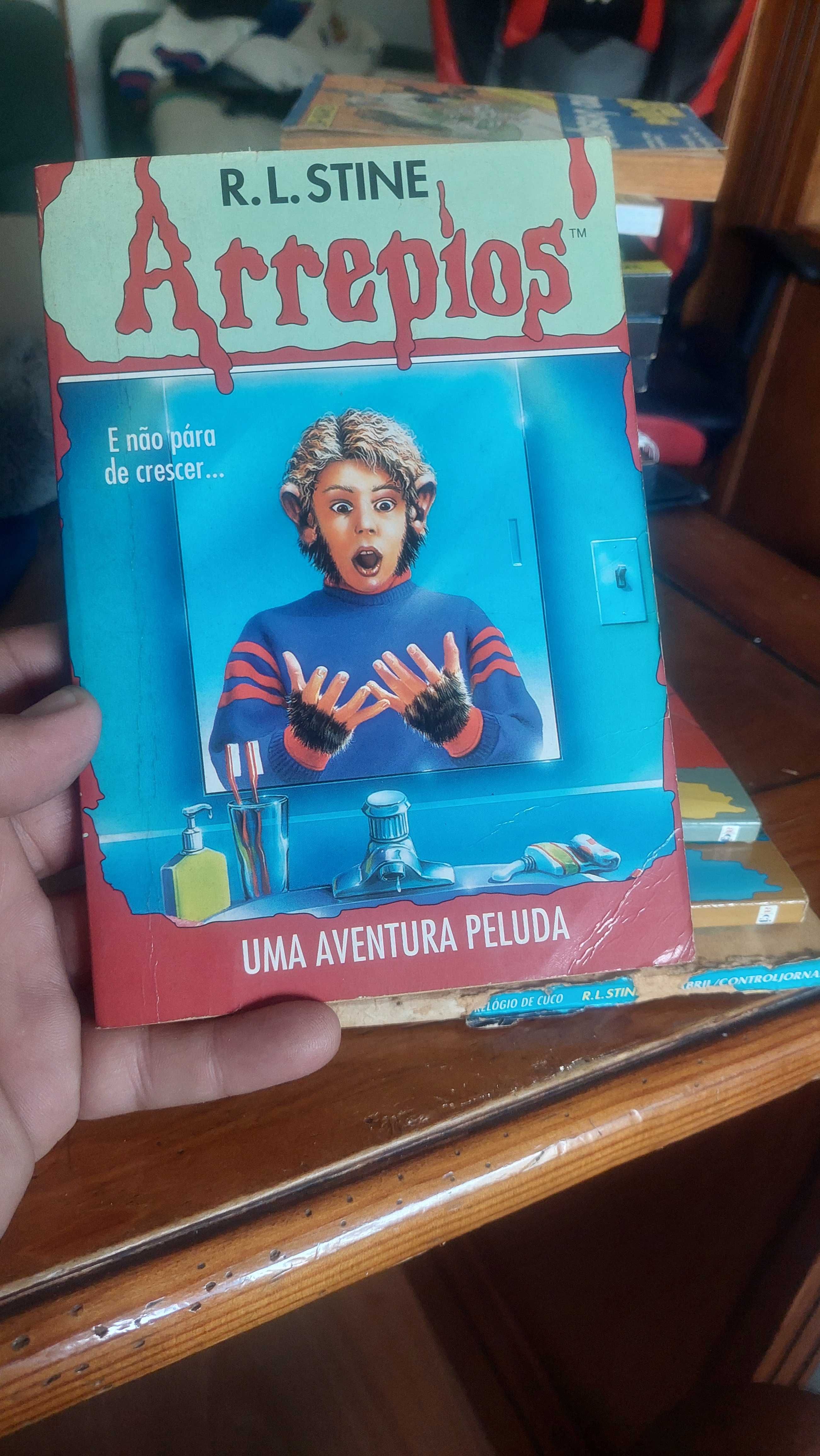 Coleção Rara – Livros Arrepios R.L. Stine – Vintage Anos 90
