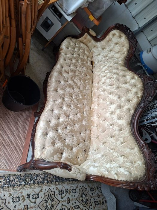 Sofa vintage para restaurar peca unica