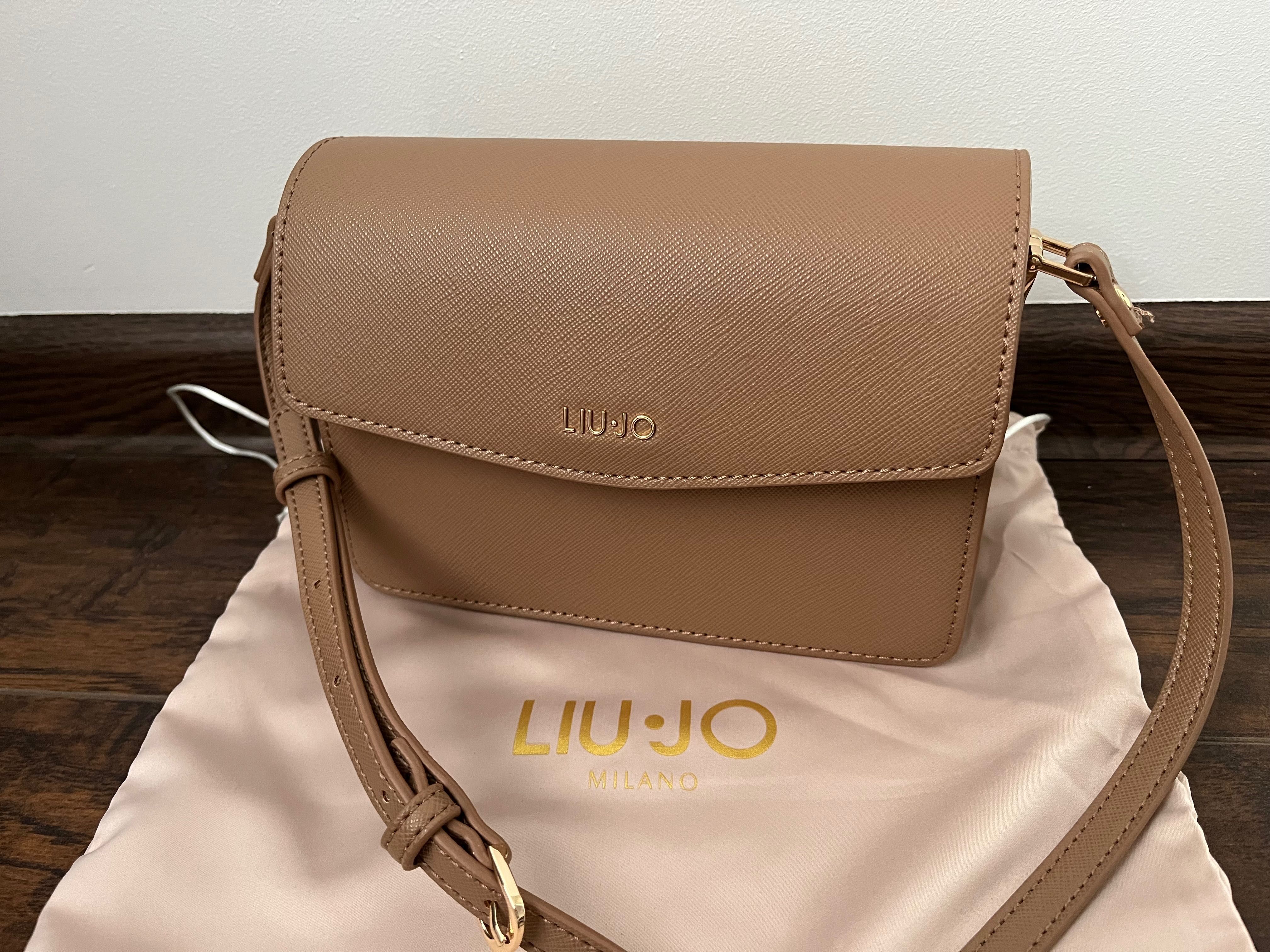 Torebka LIU JO crossbody, brązowa