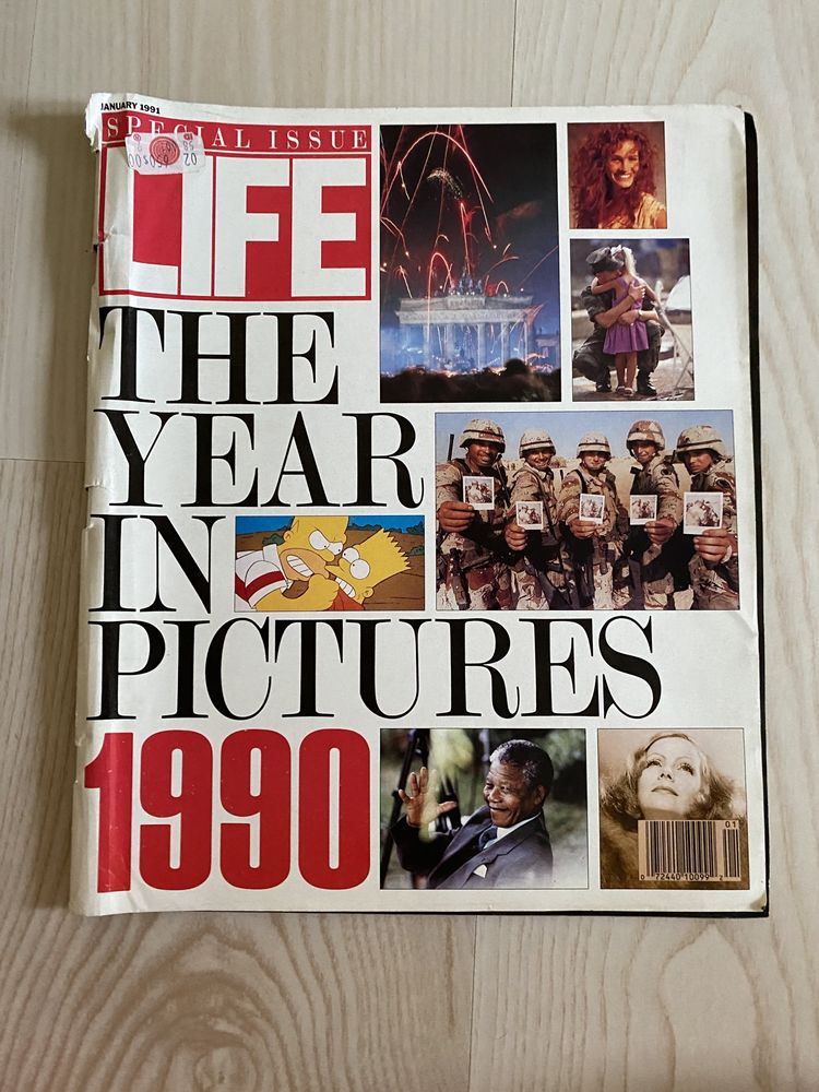 3 Revistas LIFE Anos 90