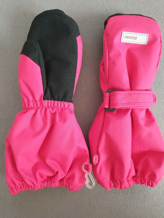 Теплі зимові рукавиці для дівчинки Reima р.3 (2-4 роки, ідеальний)