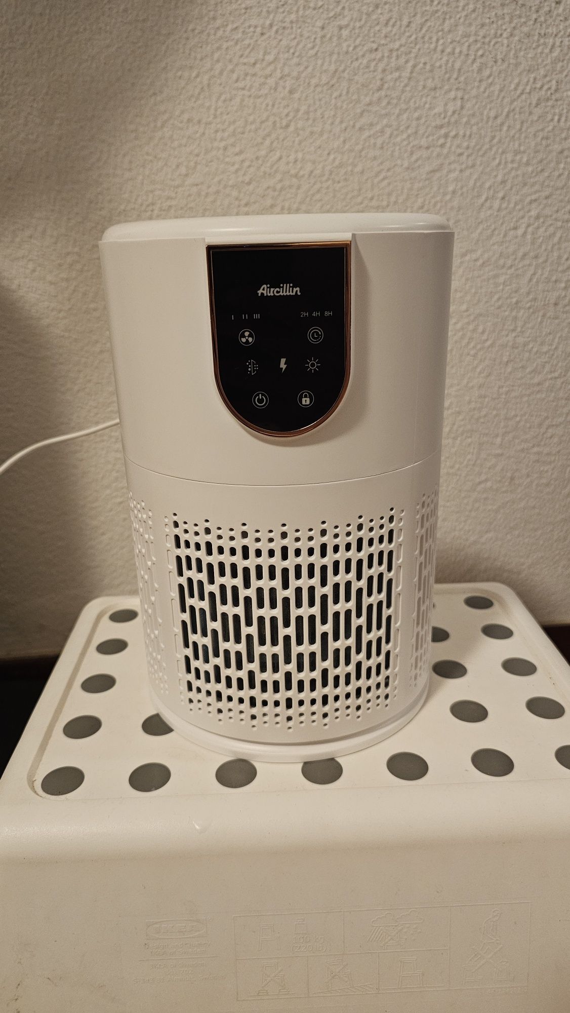 Purificador de ar com difusor aromatico