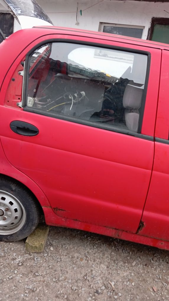 Дверь Матиз Matiz 0.8л задняя левая правая крыло капот КПП и другое